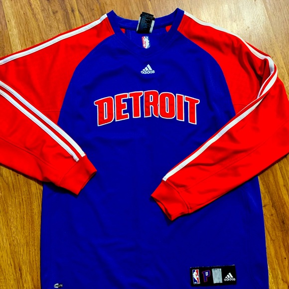 Adidas Detroit Basketball Jersey - Picture 1 of 2